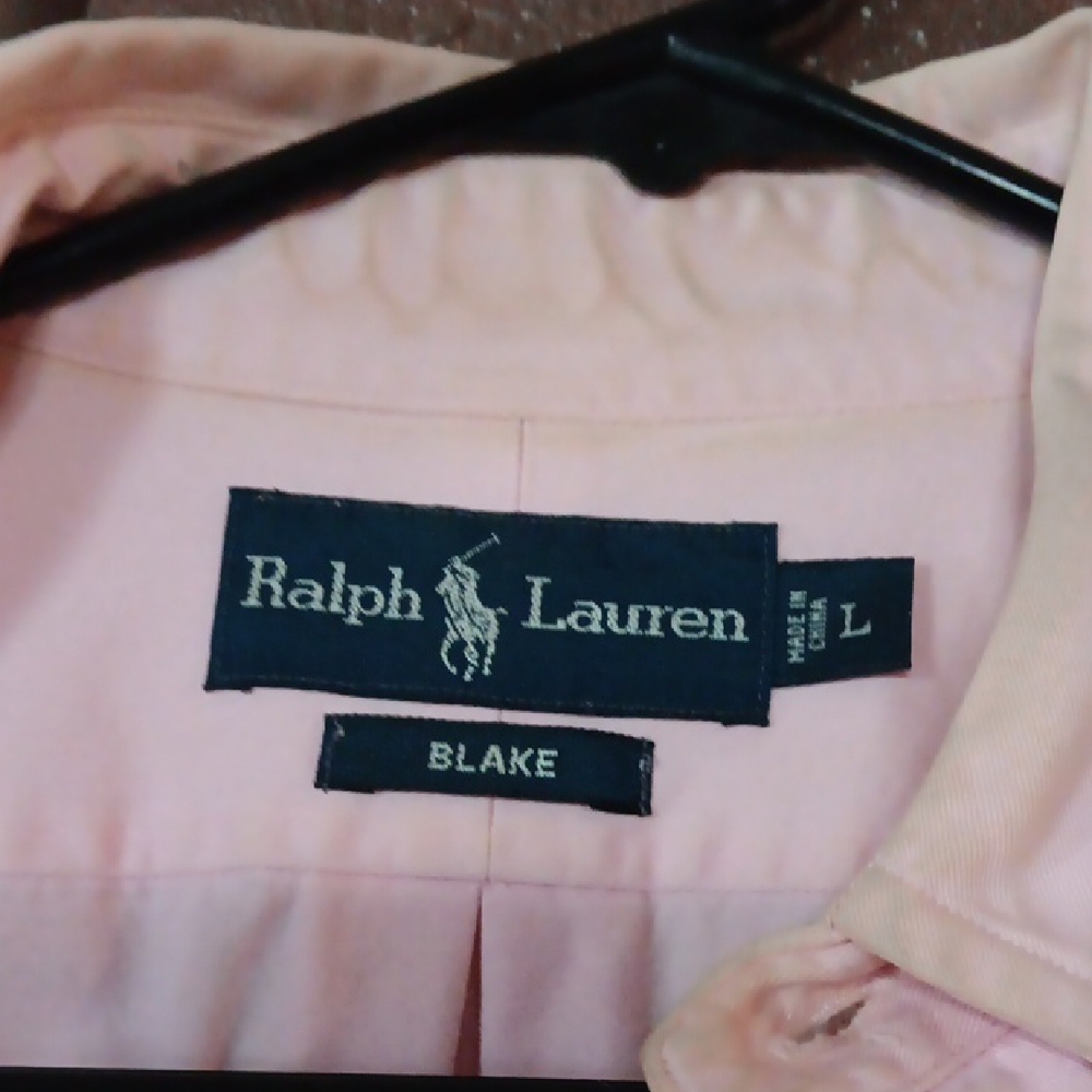 Polo by Ralph Lauren Pink Casual Button Down Shirt - Picture 2 of 2